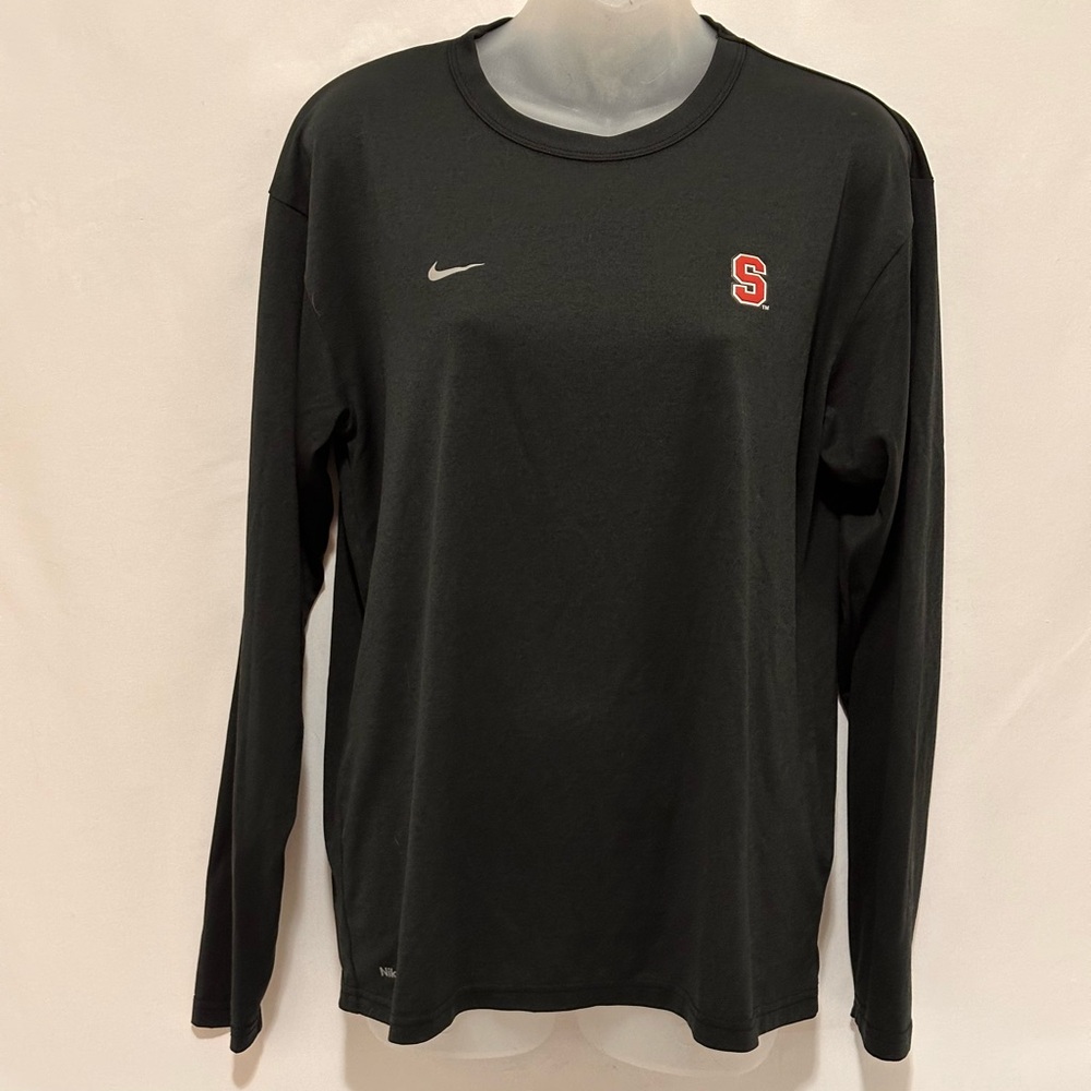 Nike Dri Fit long sleeve shirt with Stanford University logo